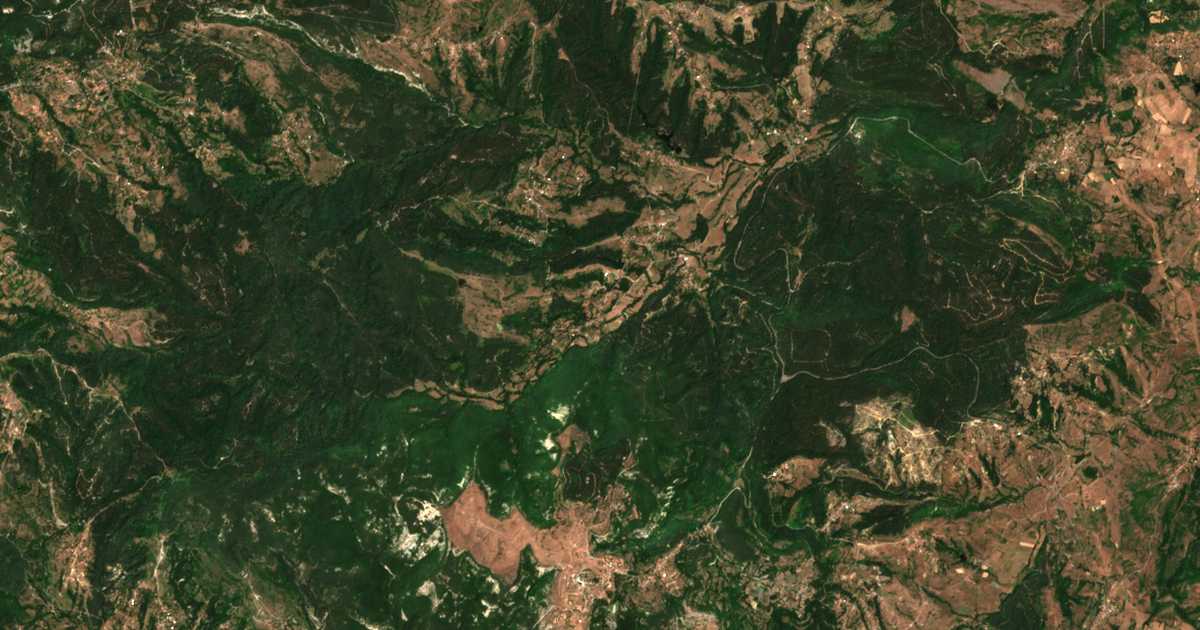 Mapa por satélite de Ridino