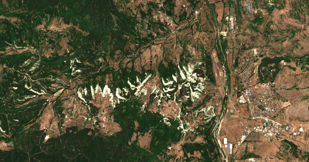 Mapa por satélite de Sofijci