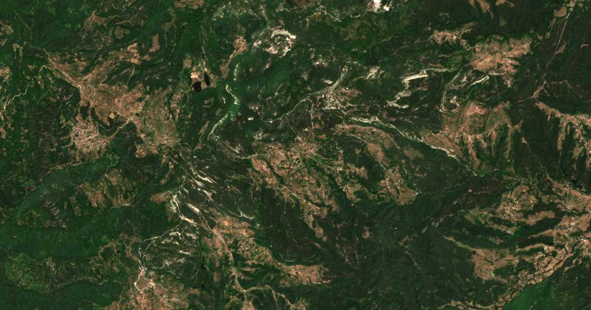 Mapa por satélite de Ustren