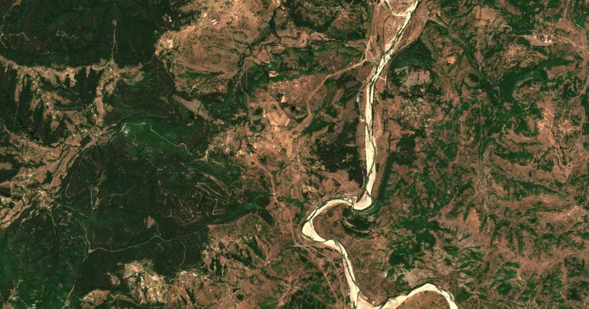 Mapa por satélite de Velikdenče