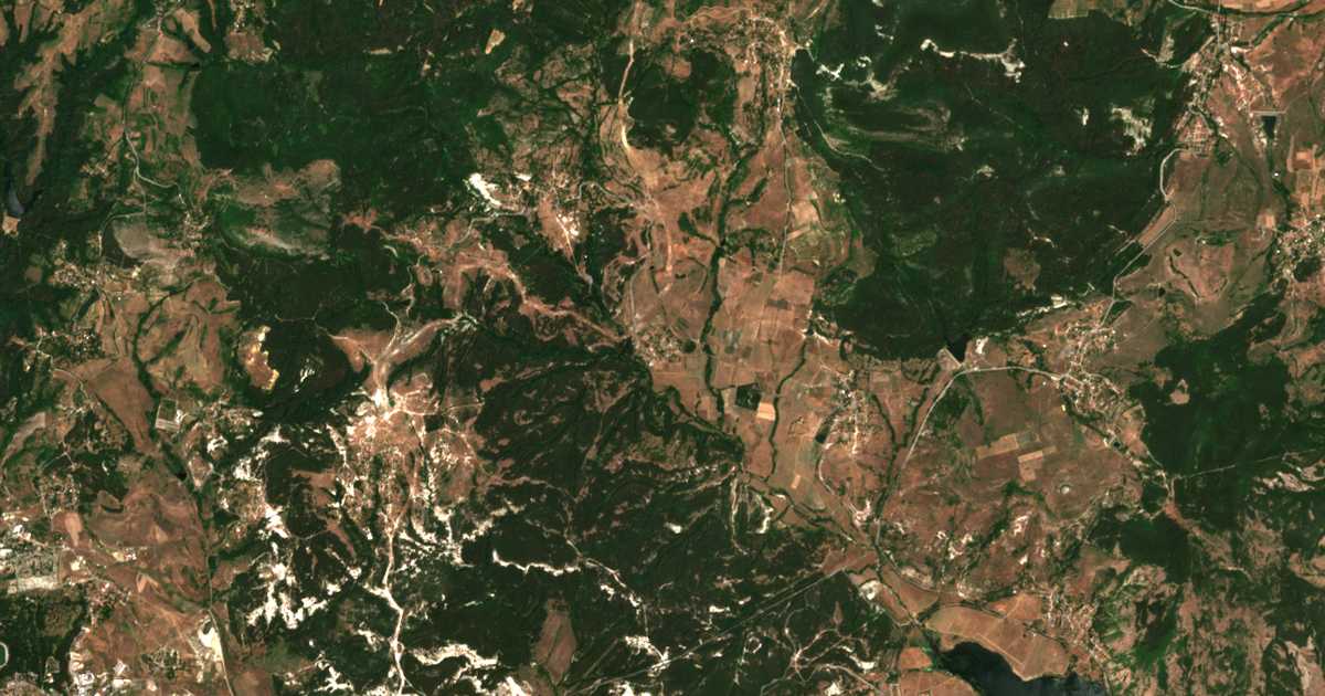 Mapa por satélite de Gǎskovo