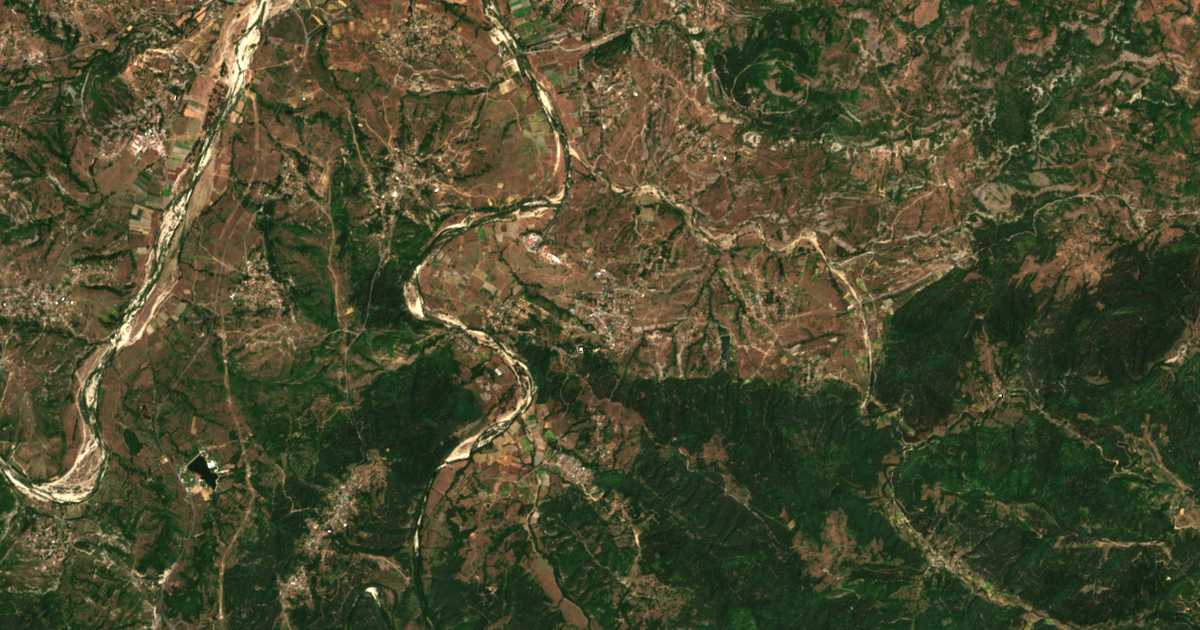 Mapa por satélite de Čorbadžijsko