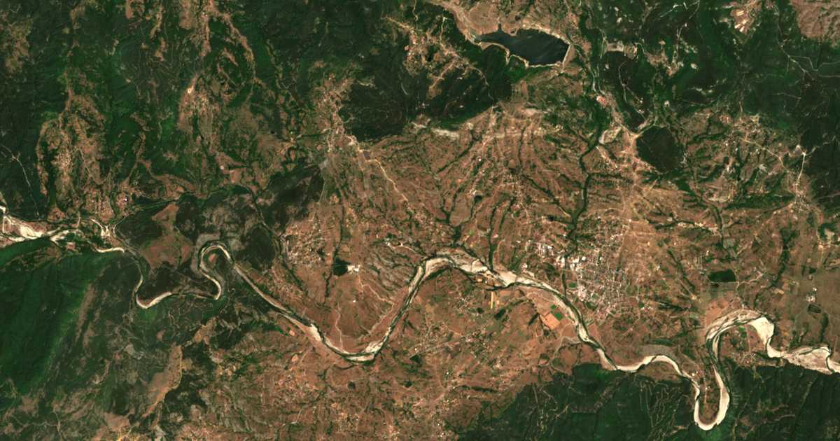 Mapa por satélite de Dedec
