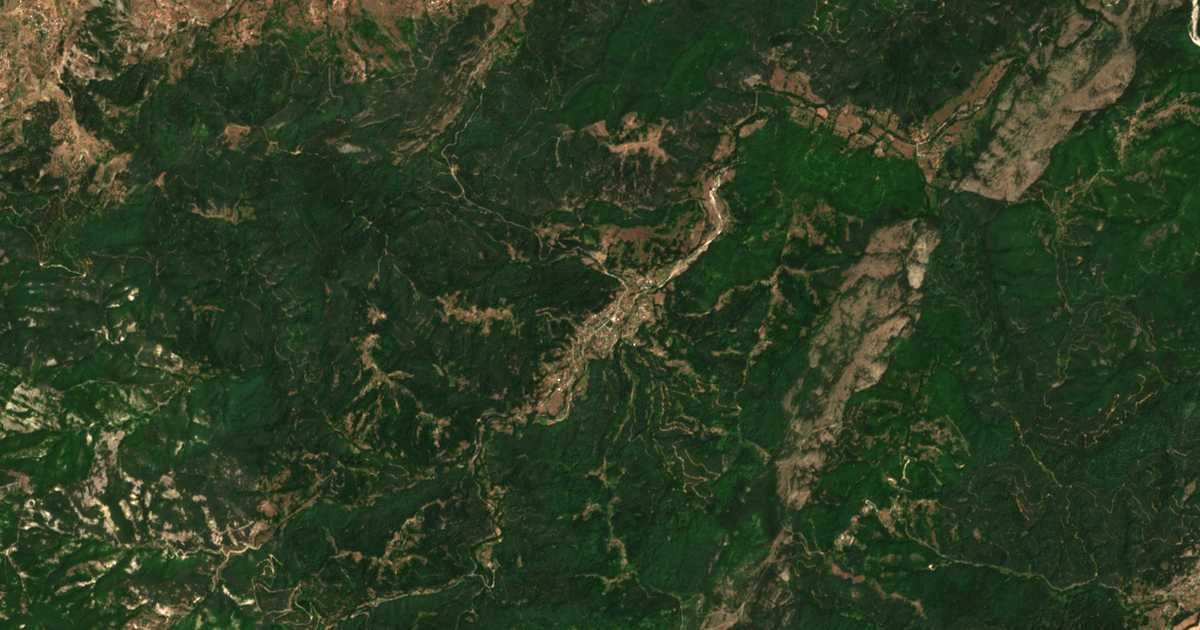 Mapa por satélite de Drangovo
