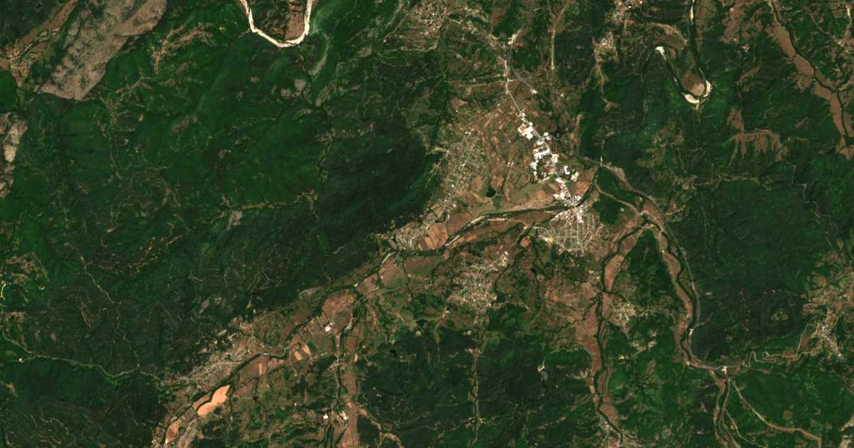Mapa por satélite de Družinci
