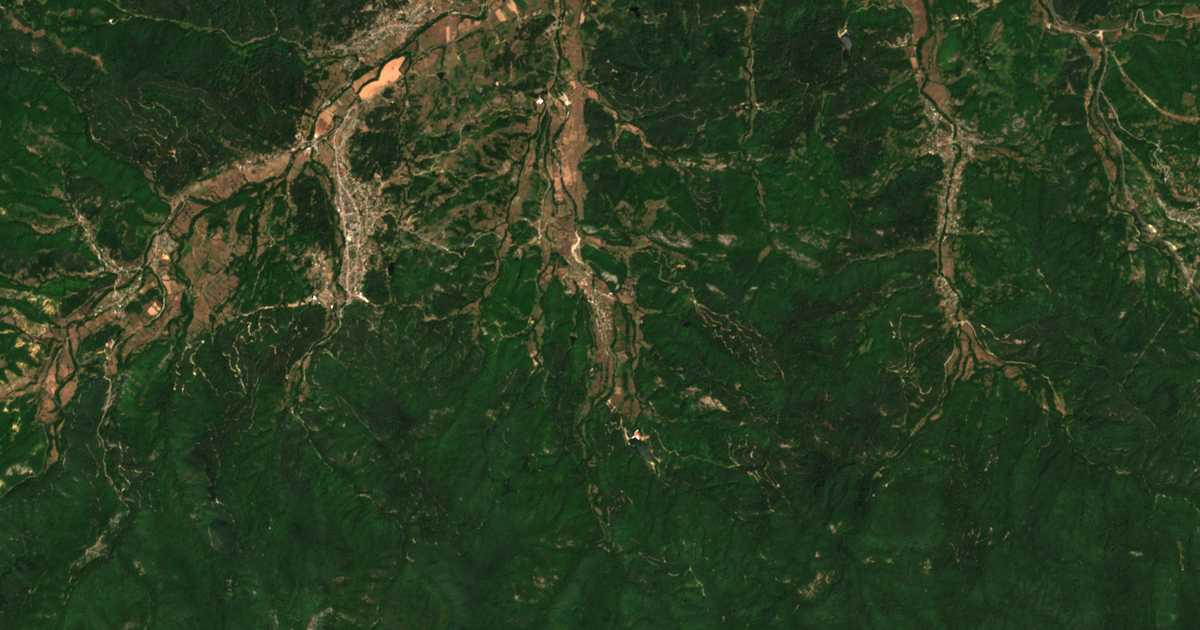 Mapa por satélite de Kremen