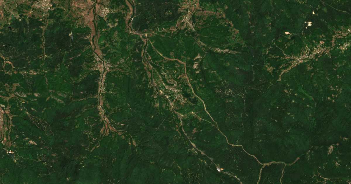 Mapa por satélite de Lozengradci