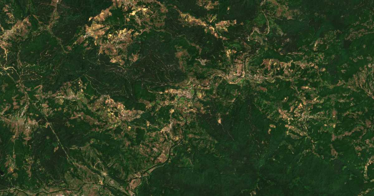 Mapa por satélite de Malkoč
