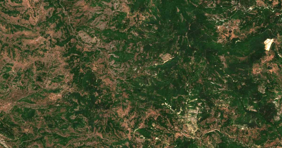Mapa por satélite de Nane