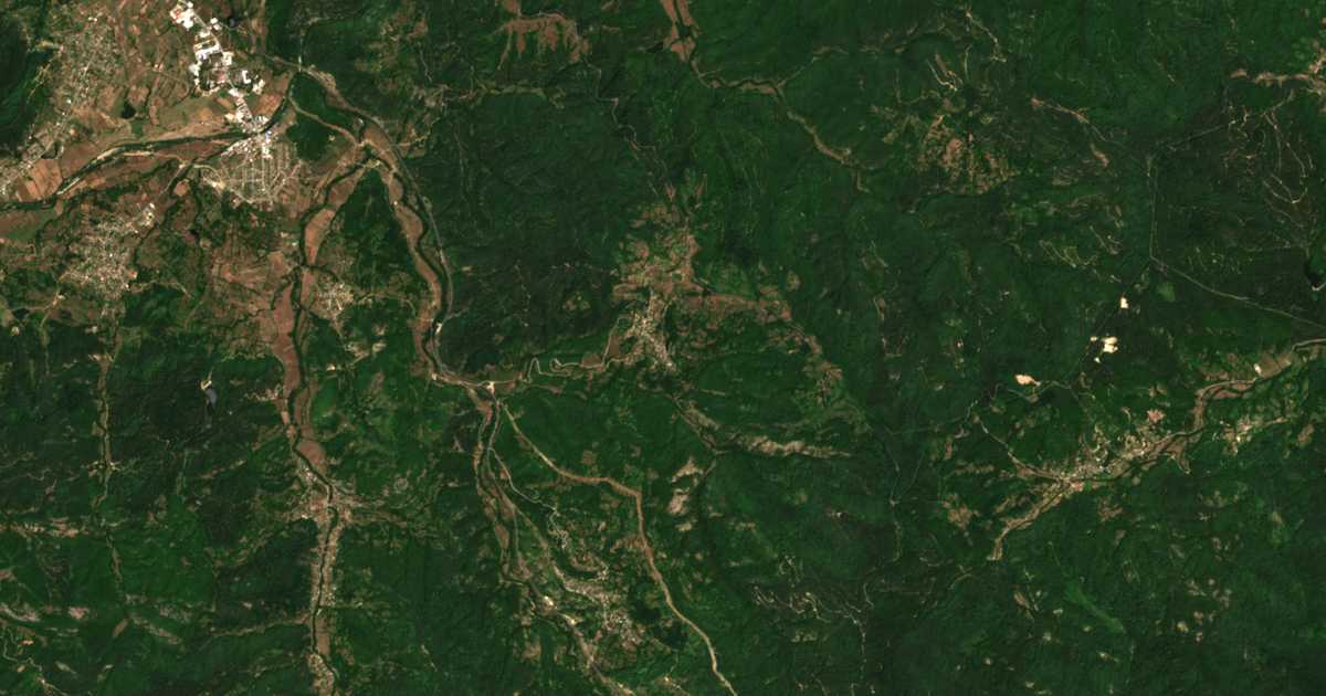 Mapa por satélite de Orlica