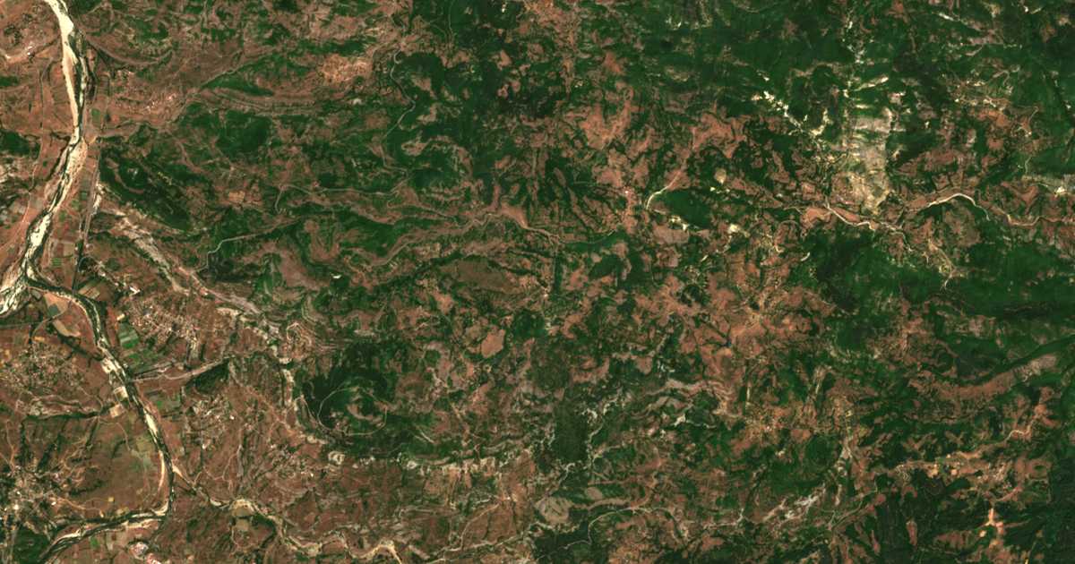 Mapa por satélite de Samokitka