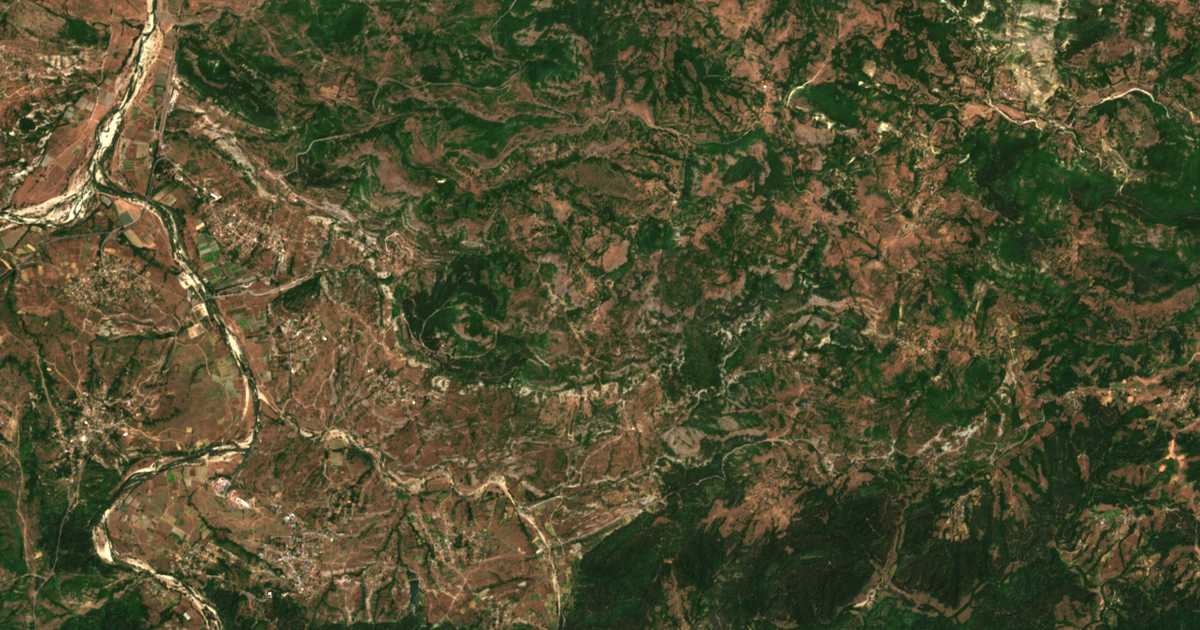 Mapa por satélite de Sekirka