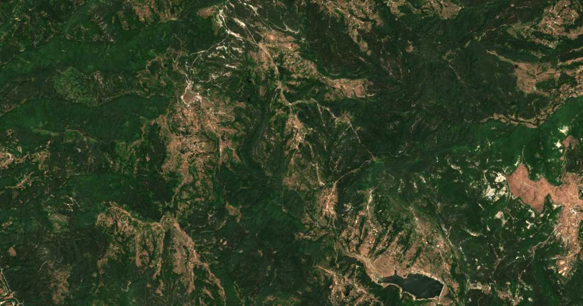 Mapa por satélite de Šipok