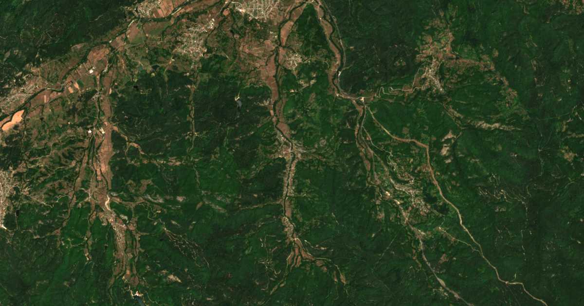 Mapa por satélite de Šumnatica