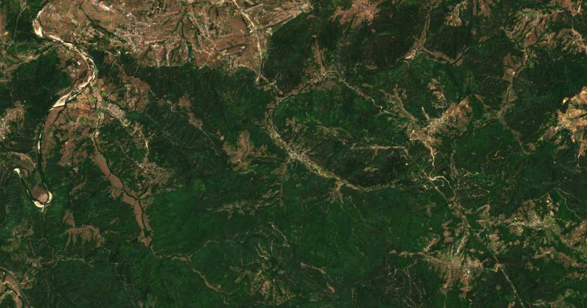 Mapa por satélite de Vǎlčanka