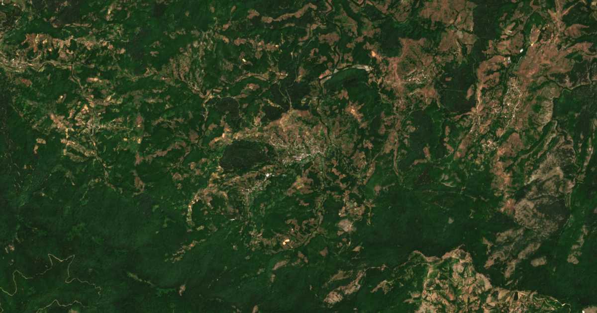 Mapa por satélite de Egrek