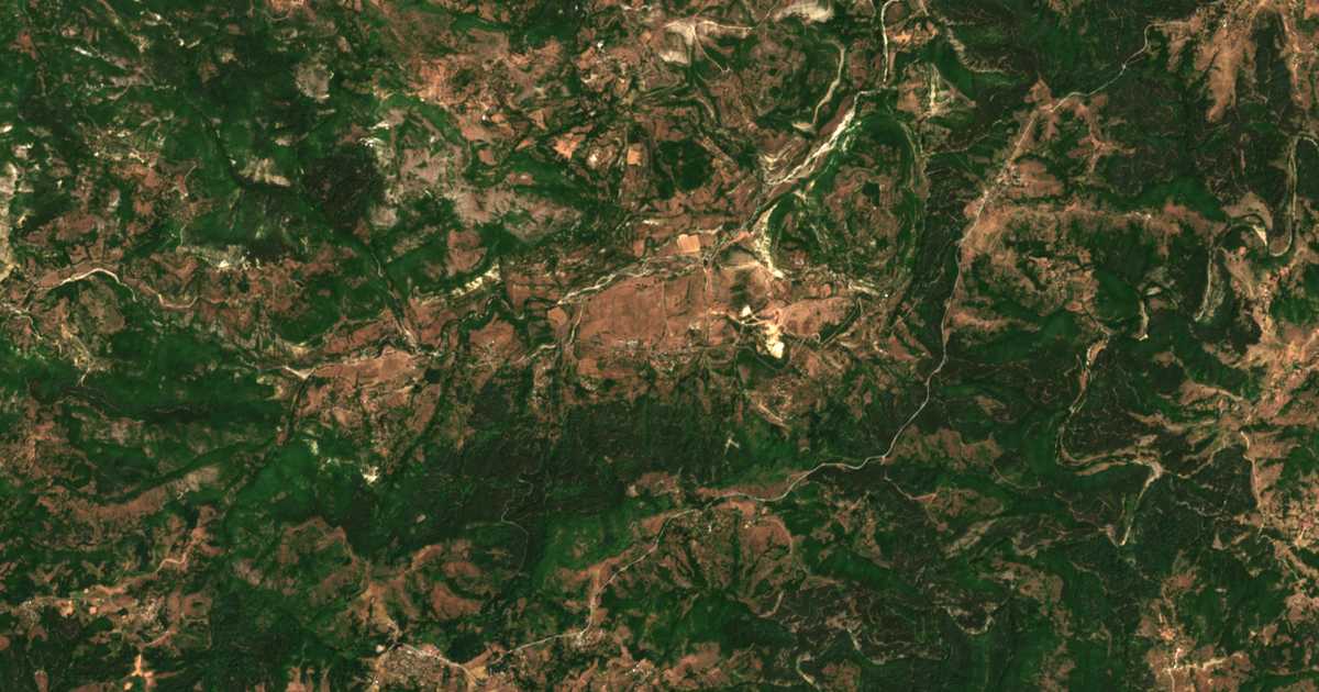 Mapa por satélite de Goljama Činka