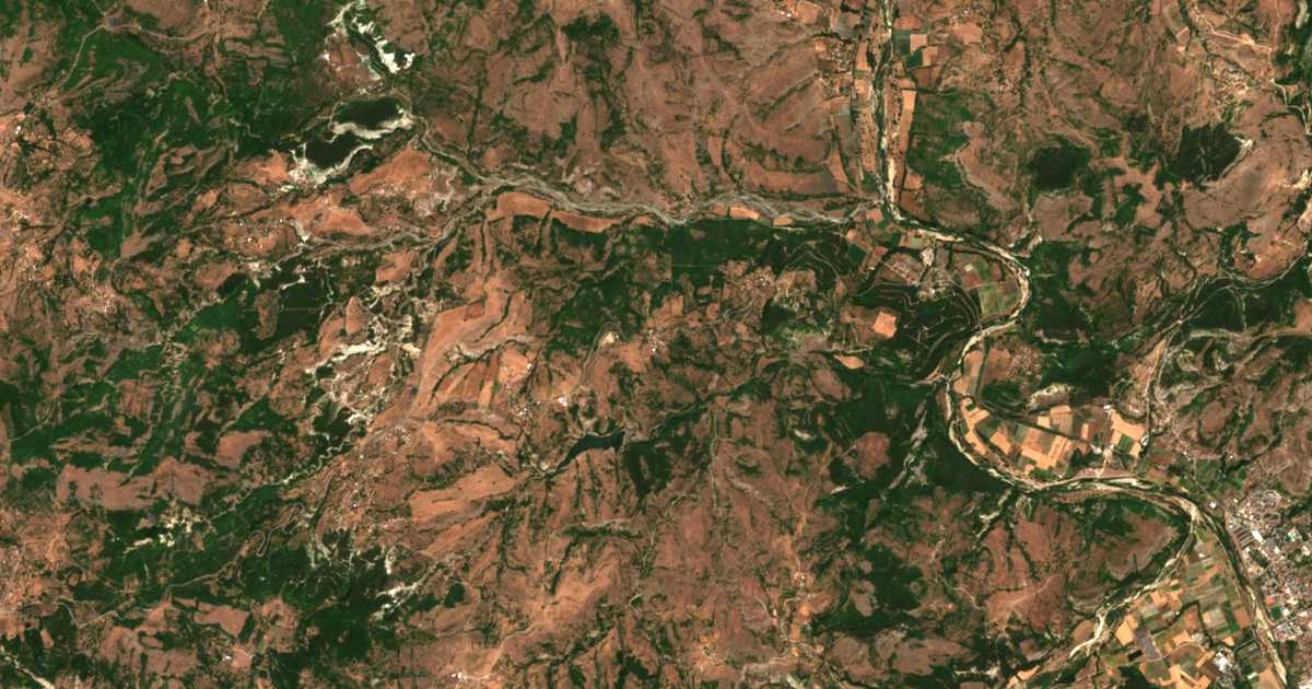 Mapa por satélite de Gorna Kula