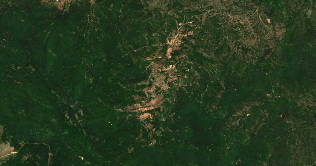 Mapa por satélite de Gorni Juruci
