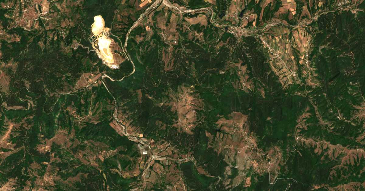 Mapa por satélite de Gulija
