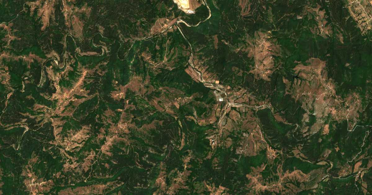 Mapa por satélite de Kǎklica