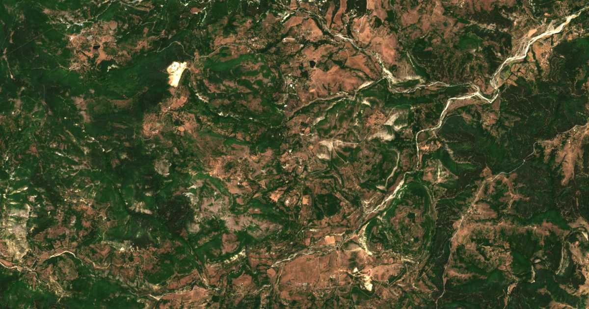 Mapa por satélite de Metlika