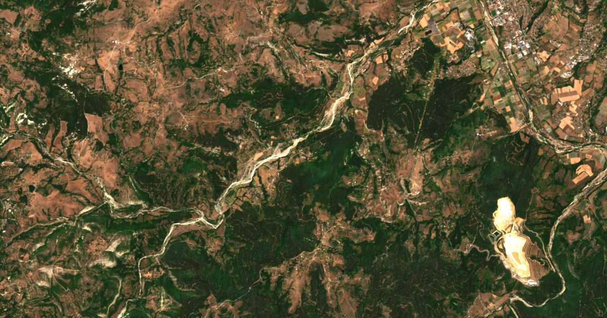 Mapa por satélite de Oreh