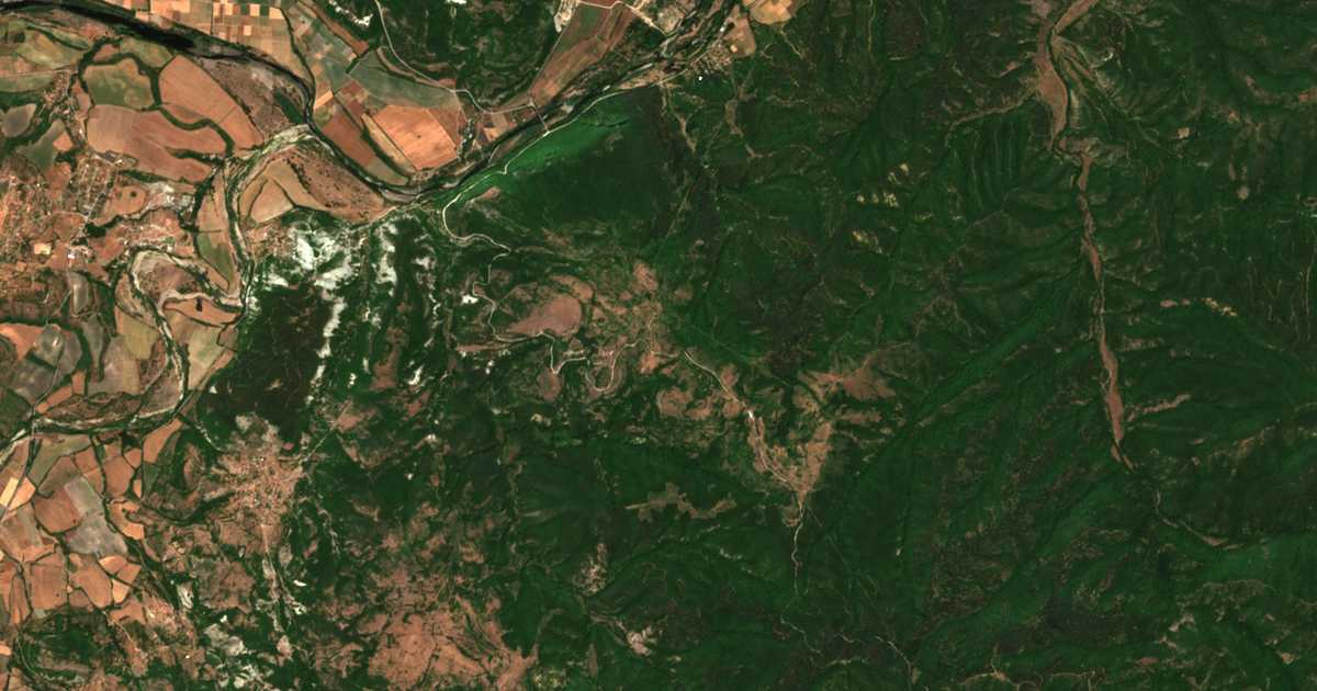 Mapa por satélite de Orešari