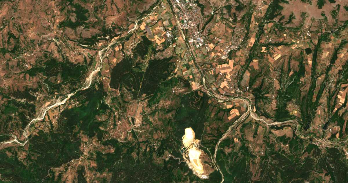 Mapa por satélite de Ovčari