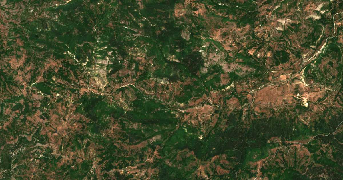 Mapa por satélite de Ribino