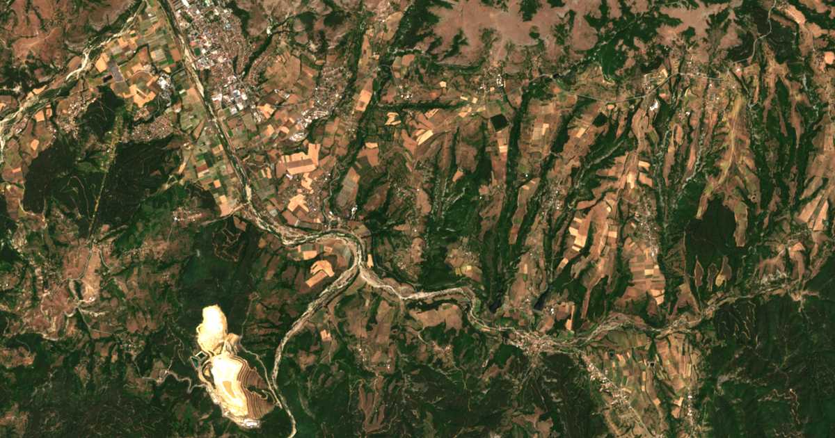 Mapa por satélite de Rogač
