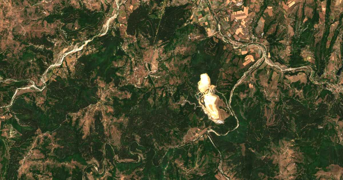 Mapa por satélite de Skalak