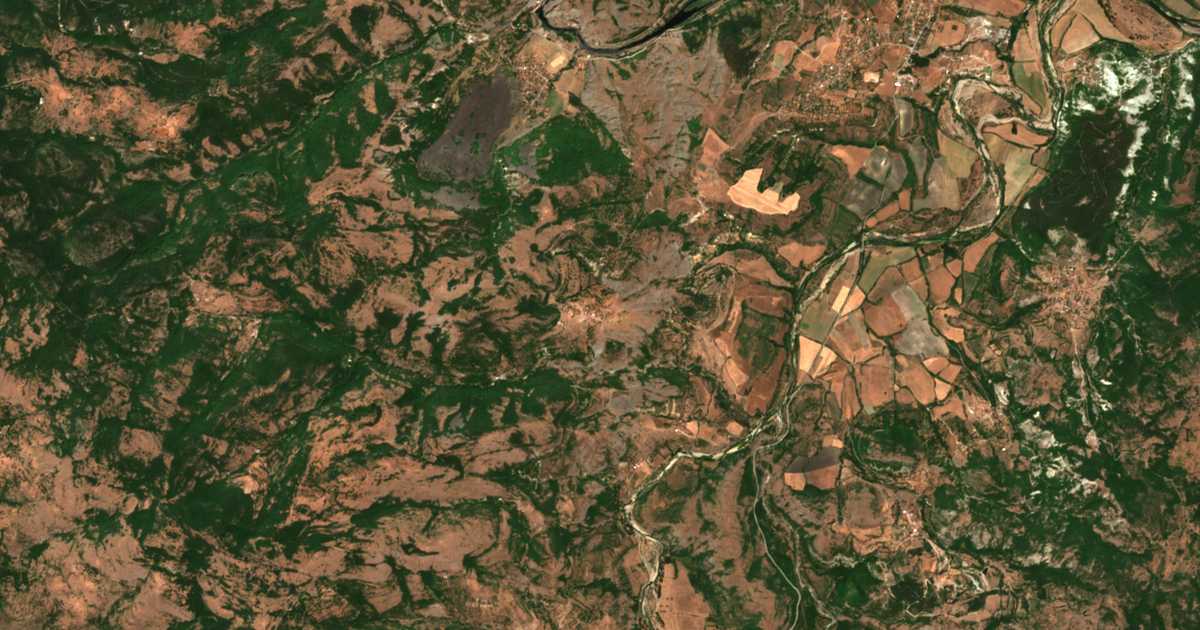 Mapa por satélite de Stari čal