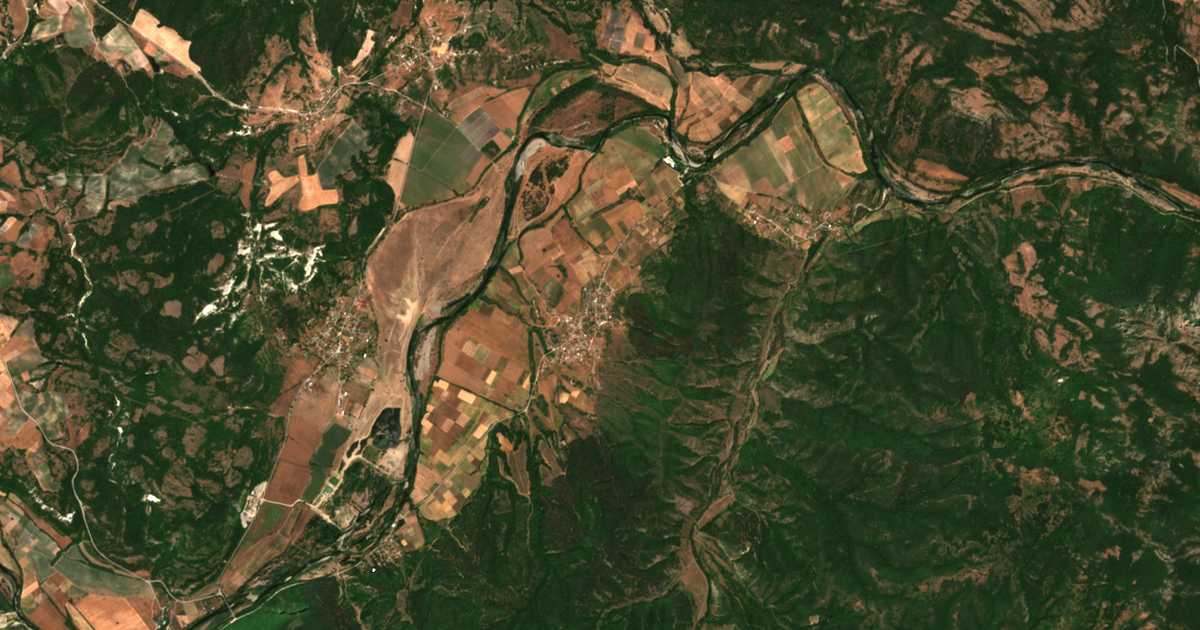 Mapa por satélite de Strandževo