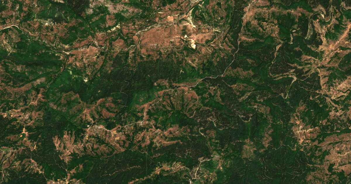 Mapa por satélite de Topolka