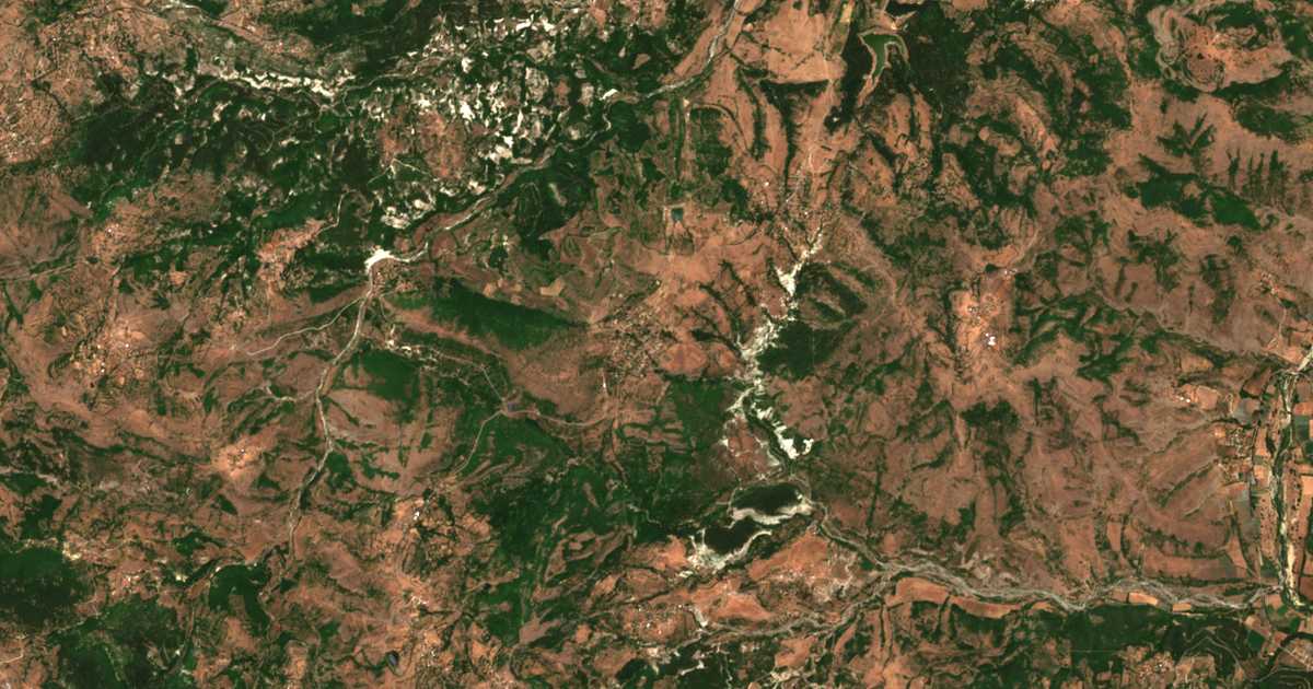 Mapa por satélite de Lale