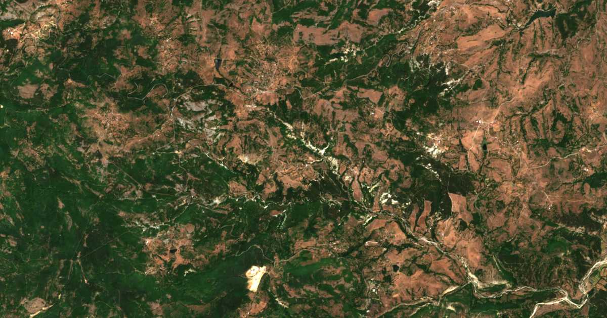 Mapa por satélite de Pazarci