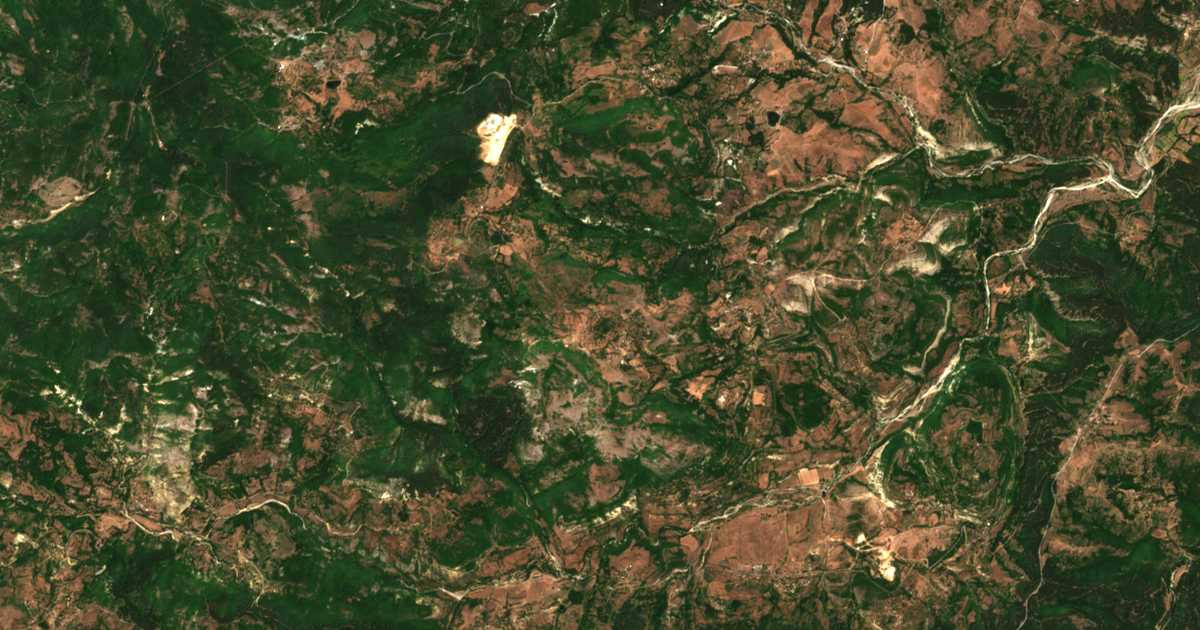 Mapa por satélite de Sedefče