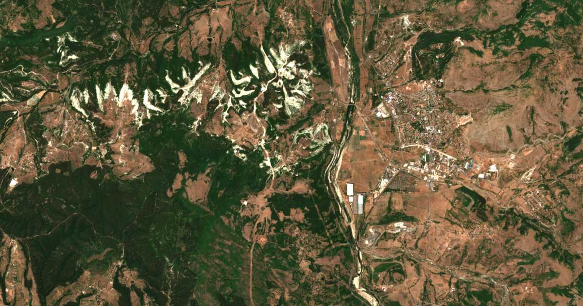 Mapa por satélite de Sedlari