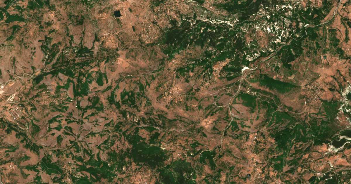 Mapa por satélite de Vrelo
