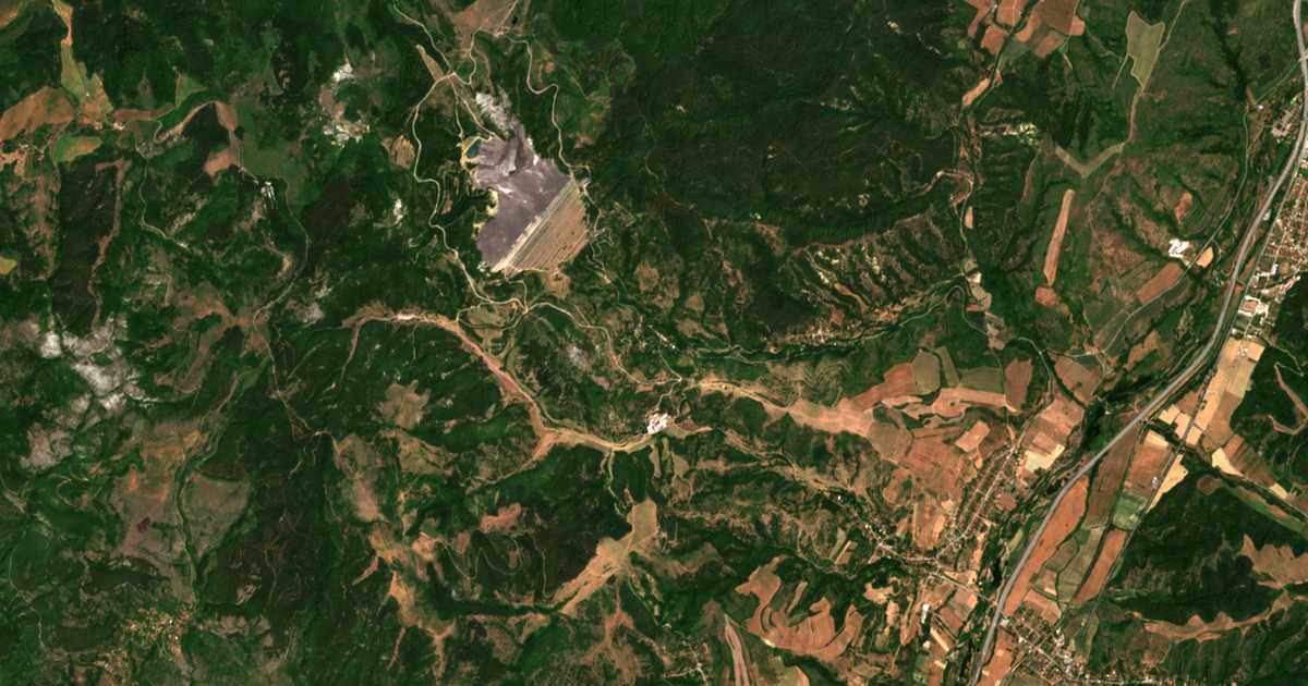Mapa por satélite de Kamenik