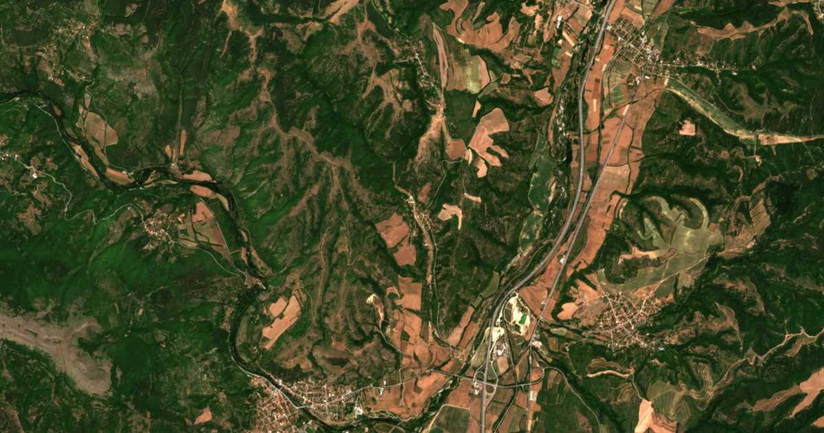 Mapa por satélite de Sopovo