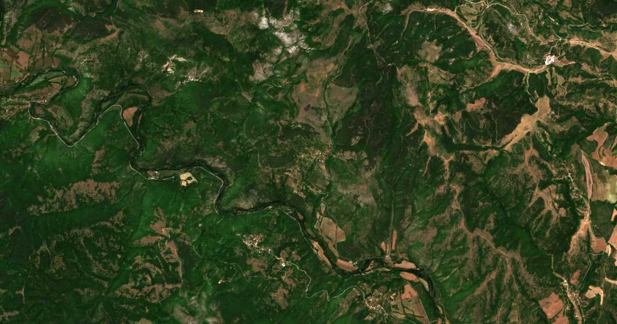 Mapa por satélite de Vukovo