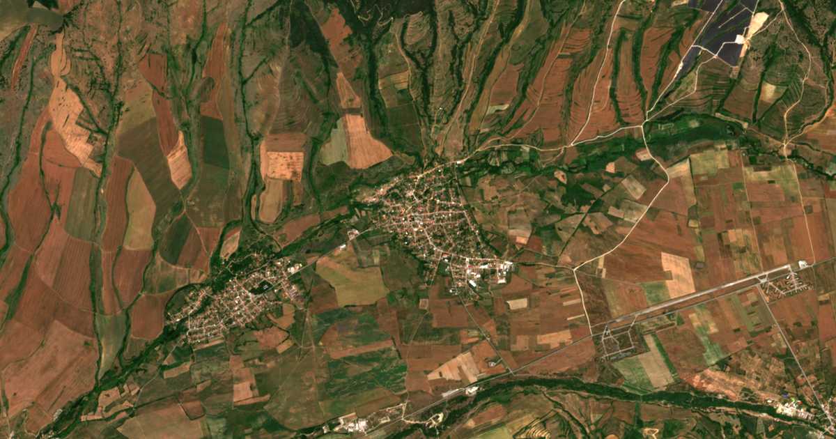 Mapa por satélite de Krajnici