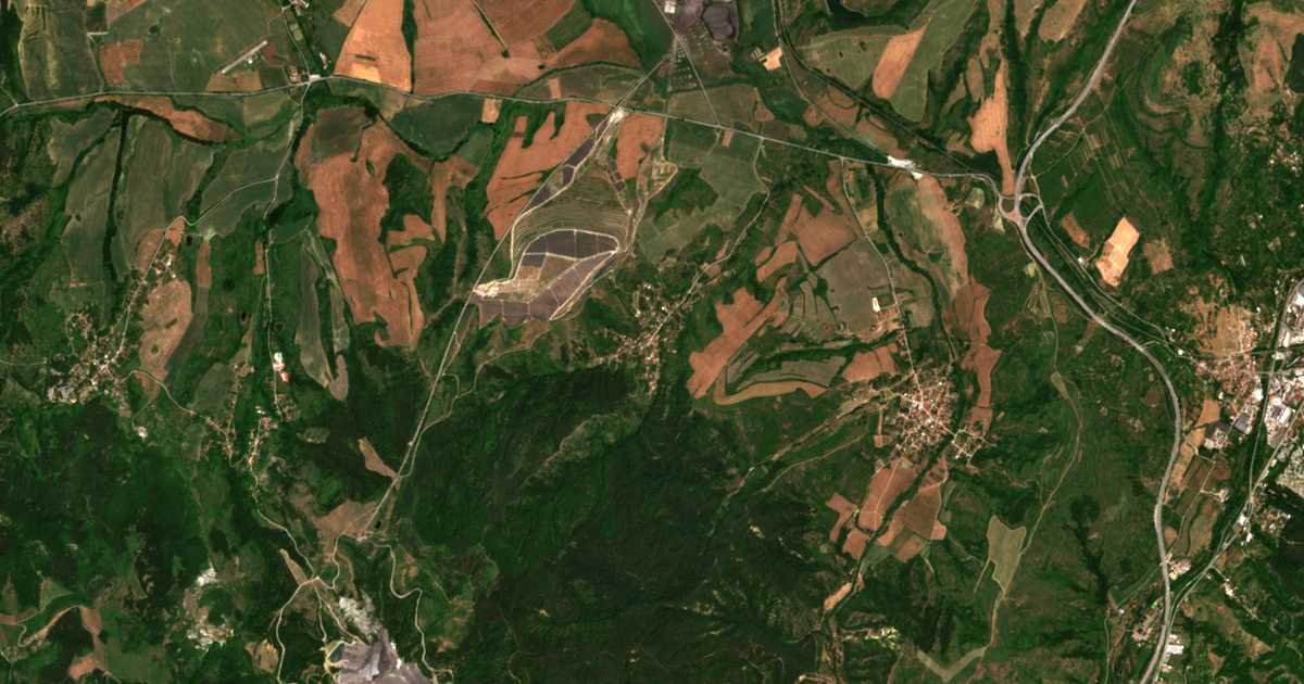 Mapa por satélite de Palatovo
