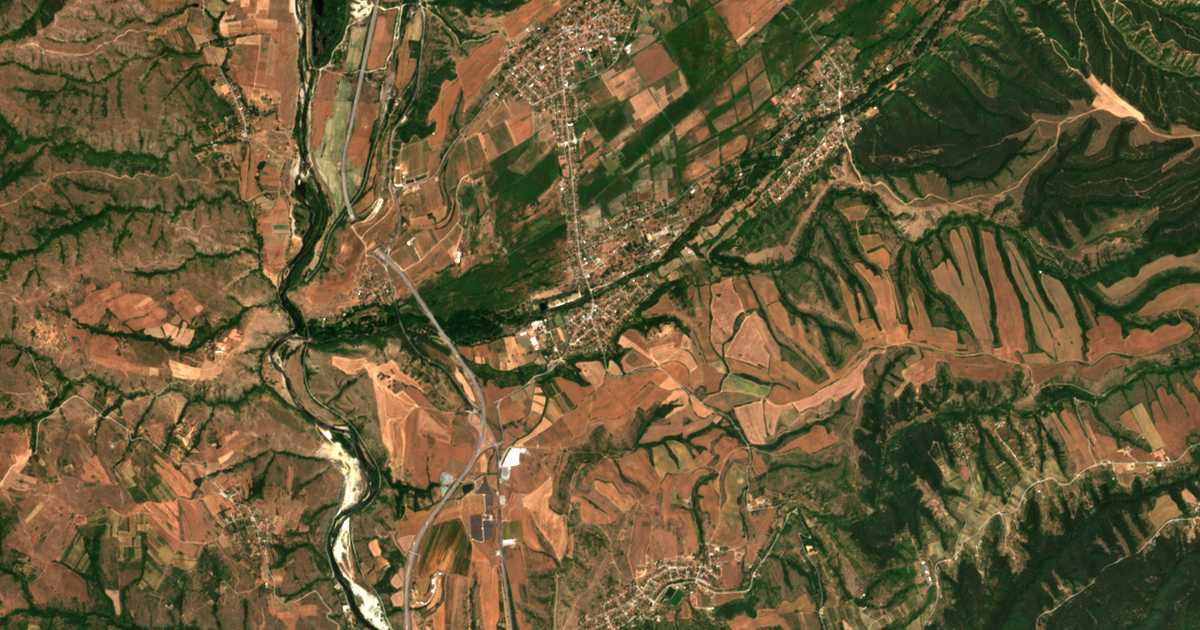 Mapa por satélite de Barakovo