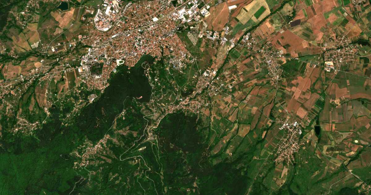 Mapa por satélite de Slokoštica