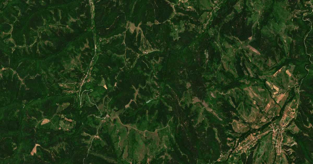 Mapa por satélite de Dlǎhčevo-Sabljar