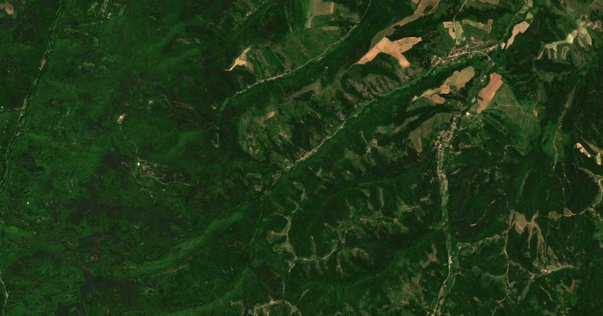 Mapa por satélite de Kadrovica