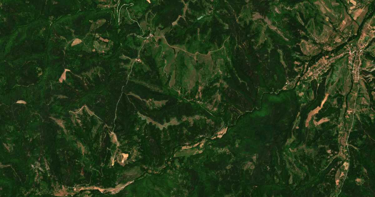 Mapa por satélite de Smoličano